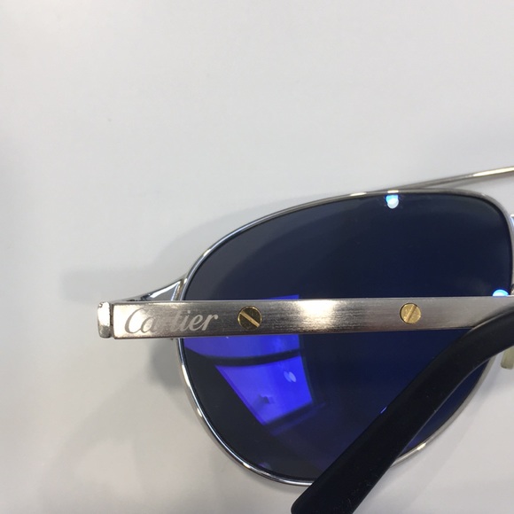 CARTIER Aviator Sunglasses! *LIKE NEW CONDITION* - Picture 4 of 8